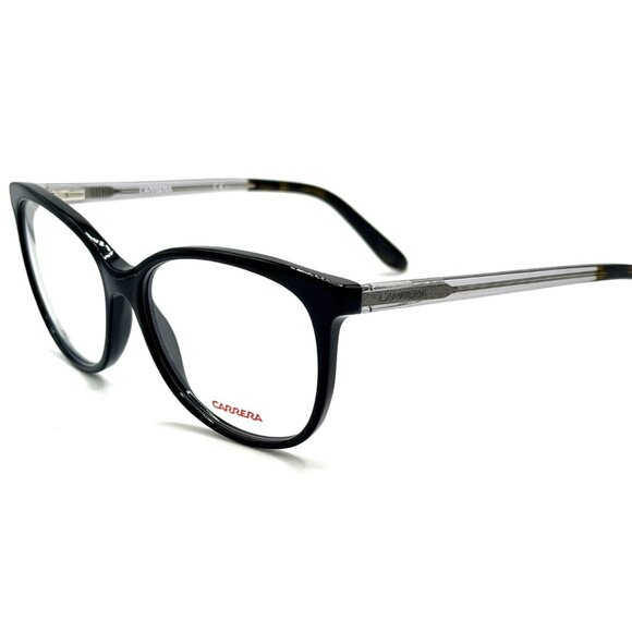NEW CARRERA CA 6648 3L3 Black Grey Women's Eyeglasses 51mm 15 140 - Picture 1 of 8